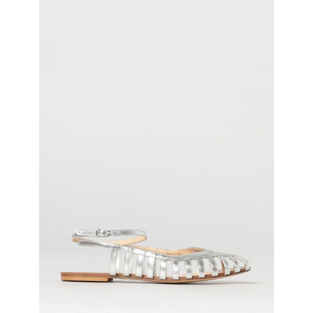 Anna F. Heeled Sandal Woman Silver